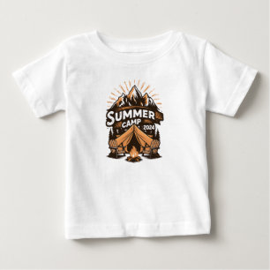 Camiseta De Bebé 2024 Campamento de Verano Vacaciones de Camping de