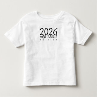 Camiseta De Bebé 2026 Aquarius edition with symbol