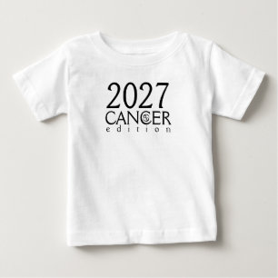 Camiseta de bebé 2027 edición Cáncer con símbolo