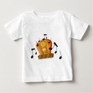 Camiseta De Bebé 20 de agosto, día de radio nacional