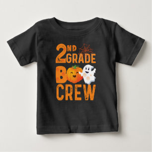 Camiseta De Bebé 2.ª Calabaza De Halloween De Boo De Grado