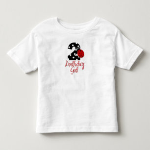Camiseta De Bebé 2.ª Chica de cumpleaños - Ladybug - 2 Lady Bug