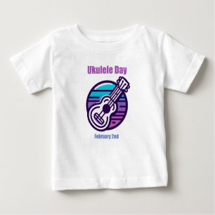 Camiseta De Bebé 2 feb. - Día de Ukulele