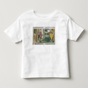 Camiseta De Bebé 2 Samuel 11 1-5 David ve Bathsheba el bañarse, de