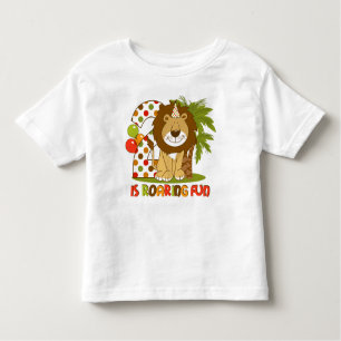 Camiseta De Bebé 2do cumpleaños del león lindo