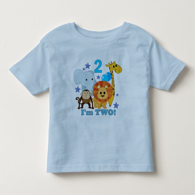 Camiseta De Bebé 2do Selva del cumpleaños (Anverso)
