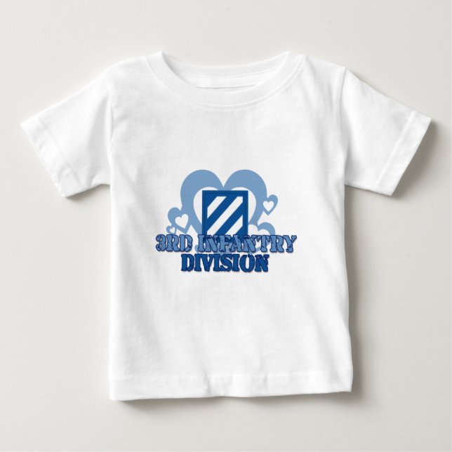 Camiseta De Bebé 3.ª División de Infantería (Anverso)