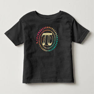 Camiseta De Bebé 3.14 Número Pi Día Símbolo matemática Número 