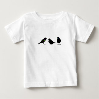 Camiseta De Bebé 3 pequeños pájaros por el erndub