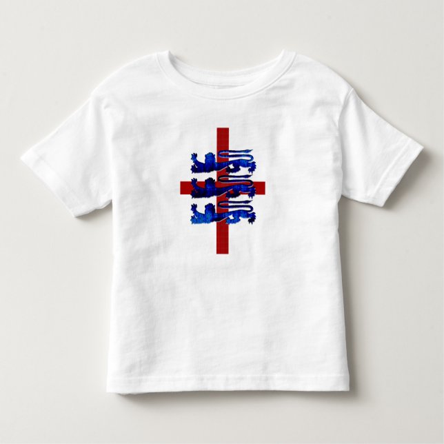 Camiseta De Bebé 3 regalos de la bandera de Inglaterra San Jorge de (Anverso)