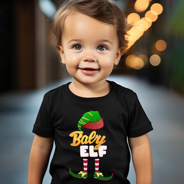 Camiseta De Bebé 3D Bebé Elfo Diversión Familiar Combinando (Subido por el creador)