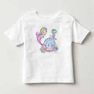 Camiseta De Bebé 4.ª sirena de cumpleaños