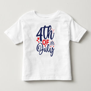 Camiseta De Bebé 4 de julio-68826