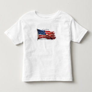 Camiseta De Bebé 4 de Julio – Celebra con la bandera de EE. UU.