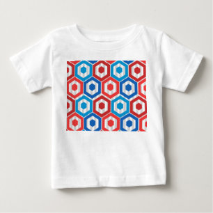 Camiseta De Bebé 4 de julio de Hexagons