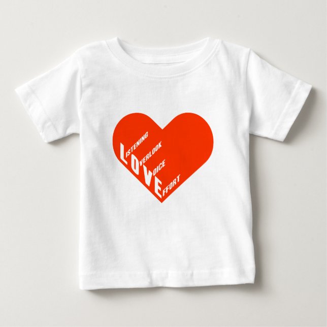 Camiseta De Bebé 4love (Anverso)
