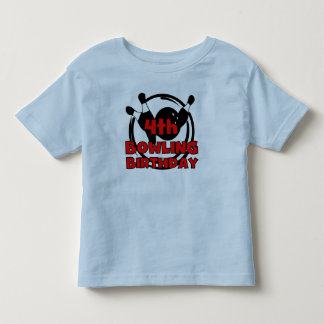 Camiseta De Bebé 4to Cumpleaños de los bolos