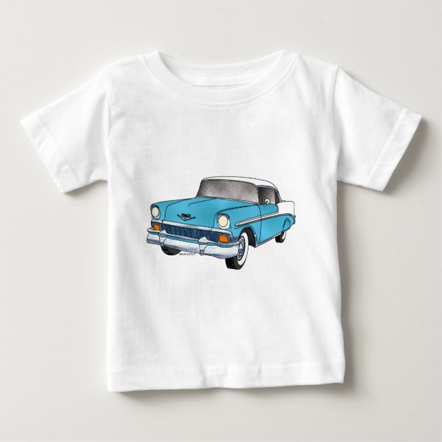 Camiseta De Bebé 56 Chevrolet Belair (Anverso)