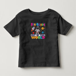 Camiseta De Bebé 5.º astronauta escolar