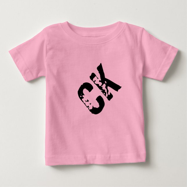 Camiseta De Bebé 5.º morada (Anverso)