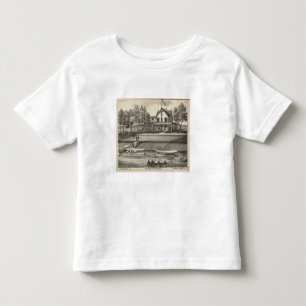 Camiseta De Bebé 5to Casa de la avenida, playa del océano, NJ
