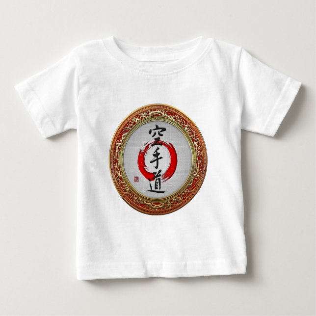 Camiseta De Bebé [600] Caligrafía japonesa - Karate-do (Anverso)