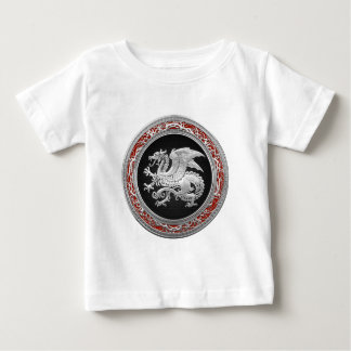 Camiseta De Bebé [600] Dragón islandés, Landvttir [Silver]