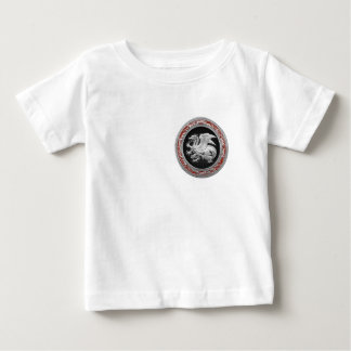 Camiseta De Bebé [600] Dragón islandés, Landvttir [Silver]