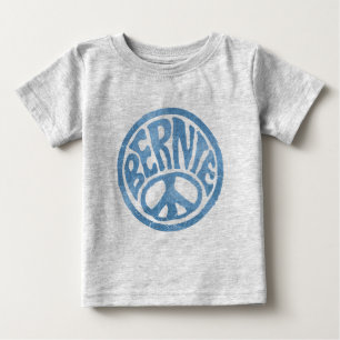 Camiseta De Bebé 60s paz Bernie