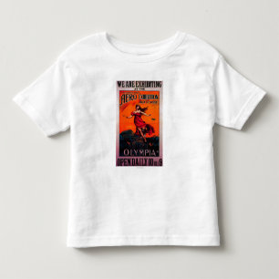 Camiseta De Bebé 6to Aero- poster internacional del vintage de la