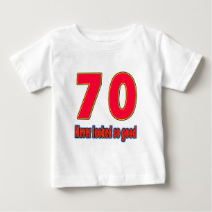 Camiseta De Bebé 70 diseños tan buenos nunca mirados del cumpleañ