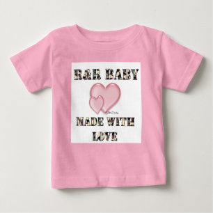 Camiseta De Bebé 7x7Baby's hecho con amor por Dani