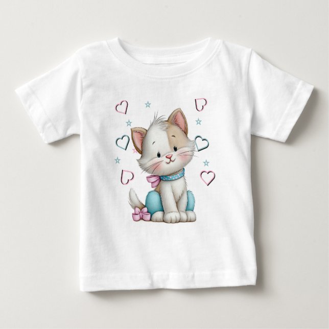 Camiseta De Bebé 80 lindo 20 Caos Gato (Anverso)