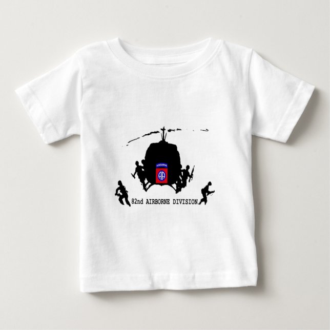 Camiseta De Bebé 82.o DIVISIÓN AEROTRANSPORTADA (Anverso)