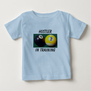 Camiseta De Bebé 8-Ball 9-Ball