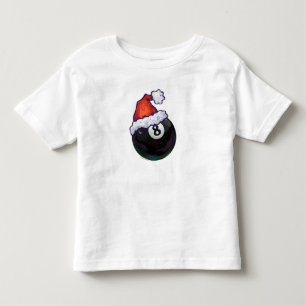 Camiseta De Bebé 8 navidad Red Hat de la bola