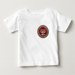Camiseta De Bebé [900] Escudo de armas de orden teutónico