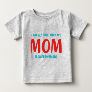 Camiseta De Bebé 99% Supermujer