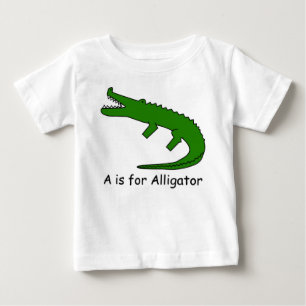 Camiseta De Bebé A es para el lagarto