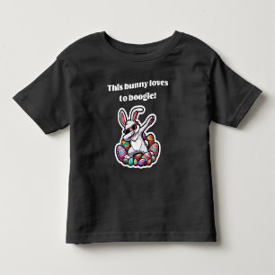 Camiseta De Bebé ¡A este conejito le encanta el boogie!