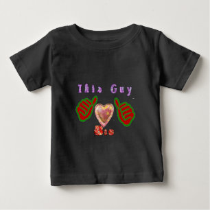 Camiseta De Bebé A este tipo le encanta la impresión de grandes reg