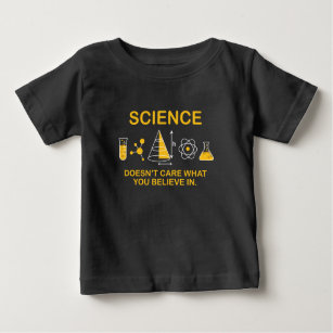 Camiseta De Bebé A la ciencia no le importa