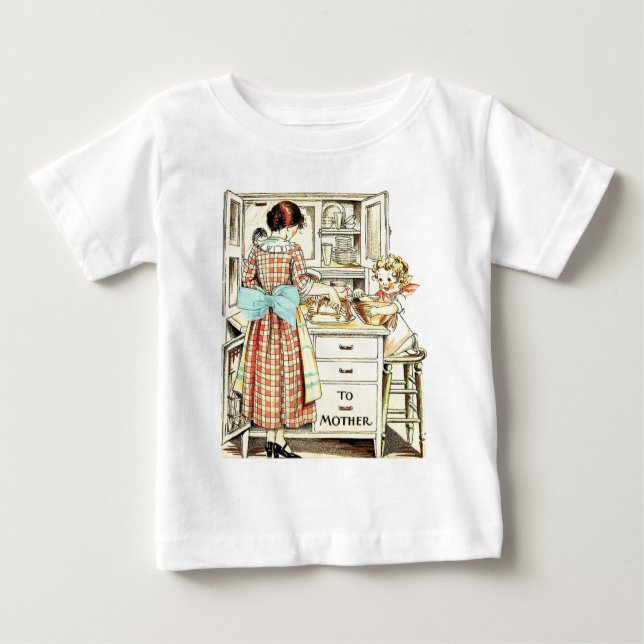 Camiseta De Bebé A la madre (Anverso)