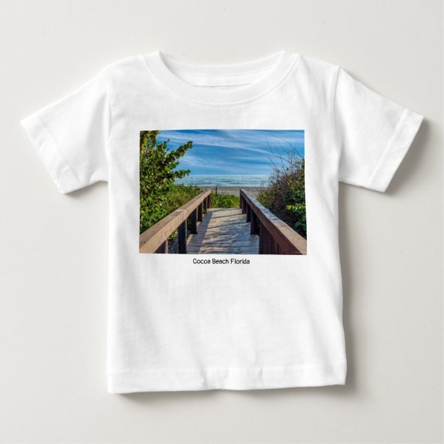 Camiseta De Bebé A La Playa (Anverso)
