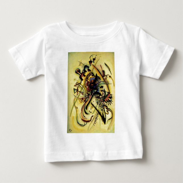 Camiseta De Bebé A la voz desconocida de Kandinsky (Anverso)