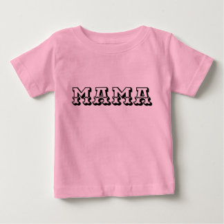 Camiseta De Bebé A straightforward yet profound "MAMA" typographic 