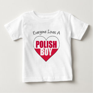 Camiseta De Bebé A todos les encanta el polaco