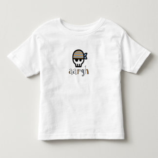 Camiseta De Bebé Aargh Boy Pirate Skull