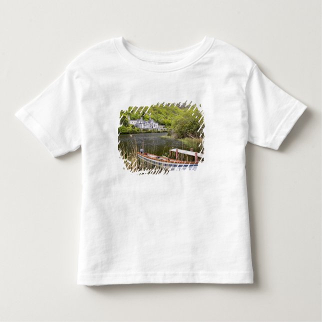 Camiseta De Bebé Abadía de Kylemore, Irlanda. La abadía de Kylemore (Anverso)