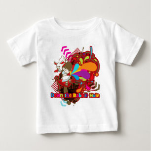 Camiseta De Bebé Abajo el agujero de conejo